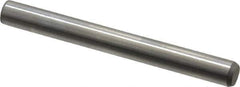 Made in USA - 5/16" Diam x 3" Pin Length 416 Stainless Steel Precision Dowel Pin - Passivated Finish, C 36-42 Hardness, 2 Beveled End - Exact Industrial Supply