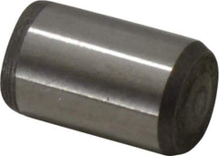 Made in USA - 5/16" Diam x 1/2" Pin Length 416 Stainless Steel Precision Dowel Pin - Passivated Finish, C 36-42 Hardness, 2 Beveled End - Exact Industrial Supply