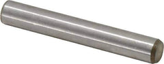 Made in USA - 3/8" Diam x 2-1/2" Pin Length 416 Stainless Steel Precision Dowel Pin - Passivated Finish, C 36-42 Hardness, 2 Beveled End - Exact Industrial Supply