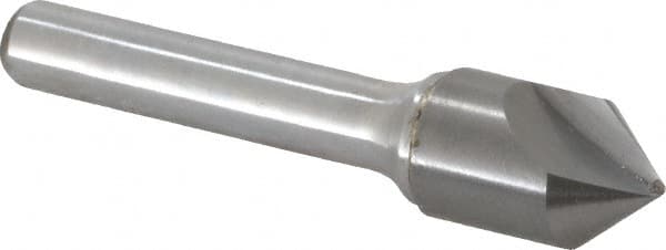 Keo - 1-3/4" Head Diam, 3/4" Shank Diam, 1 Flute 100° High Speed Steel Countersink - Exact Industrial Supply