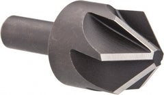 Keo - 1-1/4" Head Diam, 1/2" Shank Diam, 6 Flute 90° High Speed Steel Countersink - Exact Industrial Supply