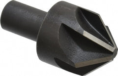 Keo - 1-1/2" Head Diam, 3/4" Shank Diam, 6 Flute 90° High Speed Steel Countersink - Exact Industrial Supply