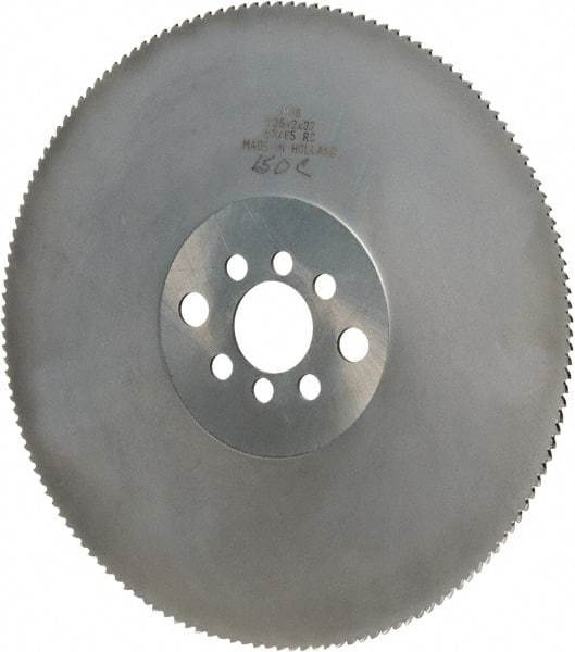 Kinkelder Saw - 225mm Blade Diam, 150 Teeth, High Speed Steel Cold Saw Blade - 32mm Arbor Hole Diam, 2mm Blade Thickness - Exact Industrial Supply