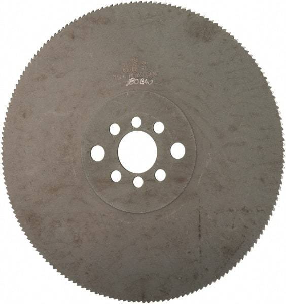 Kinkelder Saw - 225mm Blade Diam, 180 Teeth, High Speed Steel Cold Saw Blade - 32mm Arbor Hole Diam, 2mm Blade Thickness - Exact Industrial Supply