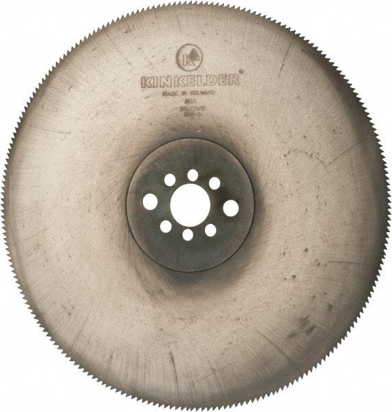 Kinkelder Saw - 315mm Blade Diam, 160 Teeth, High Speed Steel Cold Saw Blade - 32mm Arbor Hole Diam, 2.5mm Blade Thickness - Exact Industrial Supply