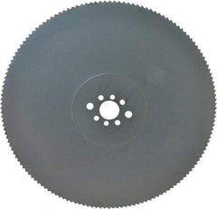 Kinkelder Saw - 350mm Blade Diam, 160 Teeth, High Speed Steel Cold Saw Blade - 32mm Arbor Hole Diam, 2.5mm Blade Thickness - Exact Industrial Supply