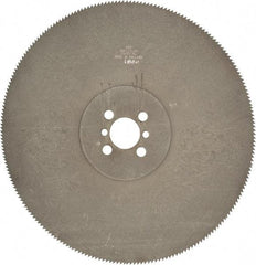 Kinkelder Saw - 350mm Blade Diam, 180 Teeth, High Speed Steel Cold Saw Blade - 40mm Arbor Hole Diam, 2.5mm Blade Thickness - Exact Industrial Supply