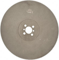 Kinkelder Saw - 350mm Blade Diam, 220 Teeth, High Speed Steel Cold Saw Blade - 40mm Arbor Hole Diam, 2.5mm Blade Thickness - Exact Industrial Supply