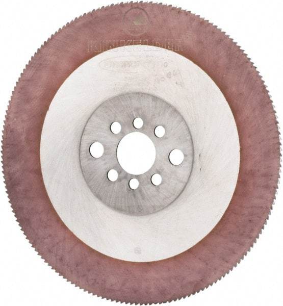 Kinkelder Saw - 225mm Blade Diam, 180 Teeth, High Speed Steel Cold Saw Blade - 32mm Arbor Hole Diam, 2mm Blade Thickness - Exact Industrial Supply