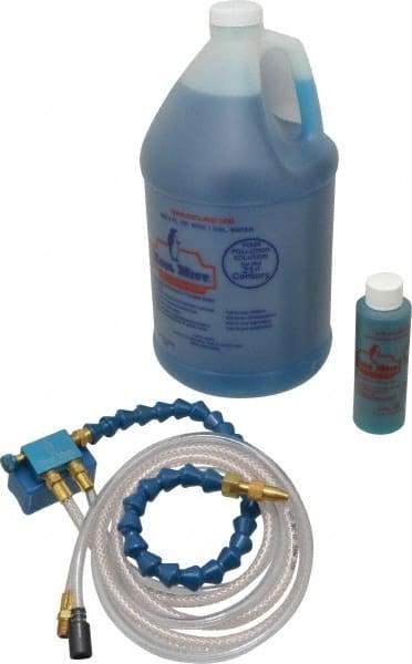 Kool Mist - 1 Gal Tank Capacity, Tankless Mist Coolant Unit - 4' Coolant Line Length, 18" Hose Length - Exact Industrial Supply