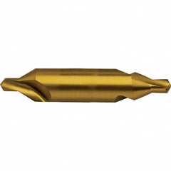 Guhring - Metric Plain Cut 60° Incl Angle High Speed Steel Combo Drill & Countersink - Exact Industrial Supply