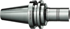 Schunk - CAT40 Taper Shank 25mm Hole End Mill Holder/Adapter - 36mm Nose Diam, 90mm Projection, Through Coolant - Exact Industrial Supply