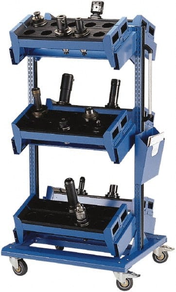 Rousseau Metal - CNC Storage Carts Style: CNC Tool Cart Frame Taper Size: 50 - Exact Industrial Supply