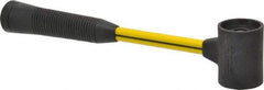 NUPLA - 2-1/4 Lb Head 2" Face Composite Nonmarring Hammer without Faces - Fiberglass Handle - Exact Industrial Supply