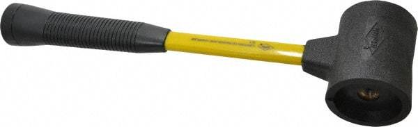 NUPLA - 2-1/2 Lb Head 2-1/2" Face Composite Nonmarring Hammer without Faces - Fiberglass Handle - Exact Industrial Supply