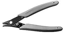 Xuron - 5" OAL, 0.05" Capacity, Flush Cutter Pliers - Lead Retainer Head - Exact Industrial Supply