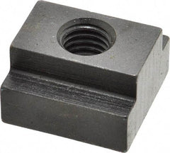 Gibraltar - 1/2-13 Blind Tapped T Slot Nut - 3/4" Slot Width, 1-1/4 x 15/32" Base Width x Height, 1-1/4 x 3/4" OAL x Height - Exact Industrial Supply