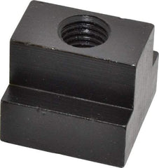 Gibraltar - 3/4-10 Tapped Through T Slot Nut - 1" Slot Width, 1-3/4 x 3/4" Base Width x Height, 1-3/4 x 1-1/2" OAL x Height - Exact Industrial Supply