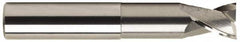 OSG - 1" Diam 2 Flute Solid Carbide 0.06" Corner Radius End Mill - Exact Industrial Supply