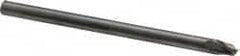 OSG - 1/4", 1/4" LOC, 1/4" Shank Diam, 4" OAL, 2 Flute, Solid Carbide Square End Mill - Exact Industrial Supply