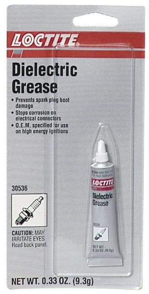 Loctite - 0.33 oz Tube Silicone General Purpose Grease - Clear, 400°F Max Temp, - Exact Industrial Supply