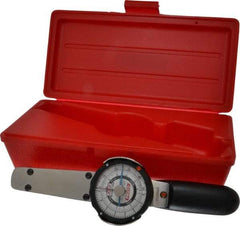 Proto - 3/8" Drive Dial Torque Wrench - 50 Ft/Lb Torque, 10-1/4" OAL, Fixed Head - Exact Industrial Supply