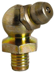 Value Collection - 65° Head Angle, 3/16 Thread Steel Drive-In Grease Fitting - Exact Industrial Supply