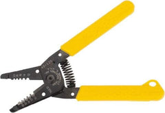 Ideal - 18 to 10 AWG Wire Stripper - 6 Inch Overall Length, 18 AWG Min, Plastic Cushion Handle - Exact Industrial Supply