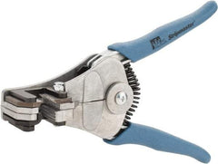 Ideal - 22 to 10 AWG Capacity Automatic Wire Stripper - 7" OAL, Plastic Cushion Handle - Exact Industrial Supply