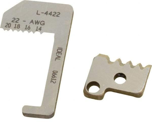 Ideal - 22 to 14 AWG Wire Gage Replacement Blade - Exact Industrial Supply