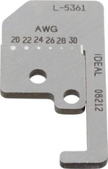 Ideal - 30 to 20 AWG Wire Gage Replacement Blade - Exact Industrial Supply