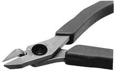 Erem - 5-1/4" OAL, Diagonal Cutter - 1/2" Jaw Length, Round Nose Head - Exact Industrial Supply