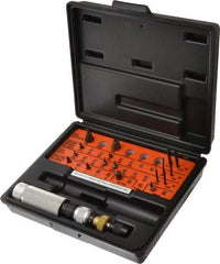 Apex - 18 Piece, 2 to 6-1/4 In/Lb, Torque Limiting Screwdriver Kit - 1/4" Drive, 20 In/oz Graduation - Exact Industrial Supply