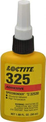 Loctite - 50 mL Bottle Two Part Acrylic Adhesive - 5 min Working Time, 2,200 psi Shear Strength, Series 325 - Exact Industrial Supply