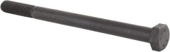 Value Collection - M12x1.75mm Metric Coarse, 160mm Length Under Head Hex Head Cap Screw - Partially Threaded, Grade 8.8 Steel, Uncoated, 19mm Hex - Exact Industrial Supply