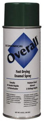 Rust-Oleum - Green, Gloss, Enamel Spray Paint - 5 to 8 Sq Ft per Can, 10 oz Container - Exact Industrial Supply