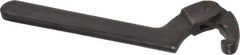 Martin Tools - 1-1/4" to 3" Capacity, Adjustable Hook Spanner Wrench - 8-1/8" OAL, 5/32" Hook Pin Height - Exact Industrial Supply