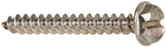 Value Collection - #10 Hex Washer Head Slotted Sheet Metal Screw - Stainless Steel, 3/4" Length Under Head, Grade 316 - Exact Industrial Supply