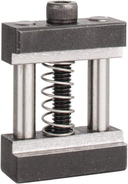 Gibraltar - 1 Piece Vise Work Stop - Steel, 1" Wide, 0.38" High - Exact Industrial Supply