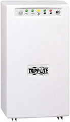 Tripp-Lite - 15 Amp, 1,200 VA, Tower Mount Line Interactive Backup Uninterruptible Power Supply - Backup 4 min with Full Load & 12 min with Half Load, 120 VAC Input & Output, 750 Watt Output, 1 Phases, 6 Outlets - Exact Industrial Supply