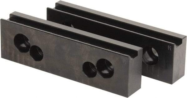 Mitee-Bite - 43.94mm High x 150mm Long x 25.4mm Wide Jaw Set - For Use with Mitee-Bite TalonGrips - Exact Industrial Supply