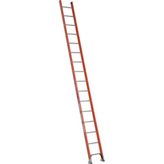 Werner - Extension Ladders; Type: Straight Ladder ; Height (Feet): 16.000 ; Material: Fiberglass ; Load Capacity (Lb.): 300.000 ; Industry Rating: Type IA ; Weight: 37.0000 - Exact Industrial Supply