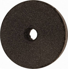 Cratex - 1-1/2" Diam x 1/4" Hole x 1/4" Thick, Surface Grinding Wheel - Silicon Carbide, Medium Grade, 15,000 Max RPM, Rubber Bond, No Recess - Exact Industrial Supply