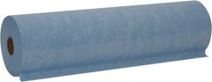 WypAll - X60 Dry Shop Towel/Industrial Wipes - Small Roll, 13-3/8" x 19-5/8" Sheet Size, Blue - Exact Industrial Supply