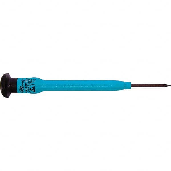 Moody Tools - Precision & Specialty Screwdrivers Type: Torx Overall Length Range: 3" - 6.9" - Exact Industrial Supply