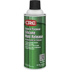 CRC - 16 Ounce Aerosol Can, Clear, General Purpose Mold Release - Food Grade, Silicone Composition - Exact Industrial Supply