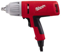 Milwaukee Tool - 1/2 Inch Drive, 300 Ft./Lbs. Torque, Pistol Grip Handle, 600 to 1,800 RPM, Impact Wrench - 7 Amps, 120 Volts - Exact Industrial Supply