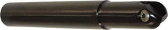 Millstar - 5/8" Cut Diam, 4" Max Depth of Cut, 5/8" Shank Diam, 5" OAL, Indexable Ball Nose End Mill - Straight Shank, SFCY Toolholder, MB, MBT, RBT Insert - Exact Industrial Supply