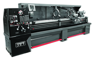 21x80 Geared Head Lathe with 3-1/8" D1-8 Large Spindle Bore;Matrix disc clutch; 21" swing; 80" between centers; 10-2/3" cross slide travel; 16 spindle speeds (20-1600RPM); 10HP 230/460V 3PH Prewired 230V CSA/UL Certified - Exact Industrial Supply