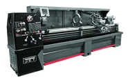 21x120 Geared Head Lathe with Newall DP700 DRO Taper Attachment and Collet Closer - Exact Industrial Supply